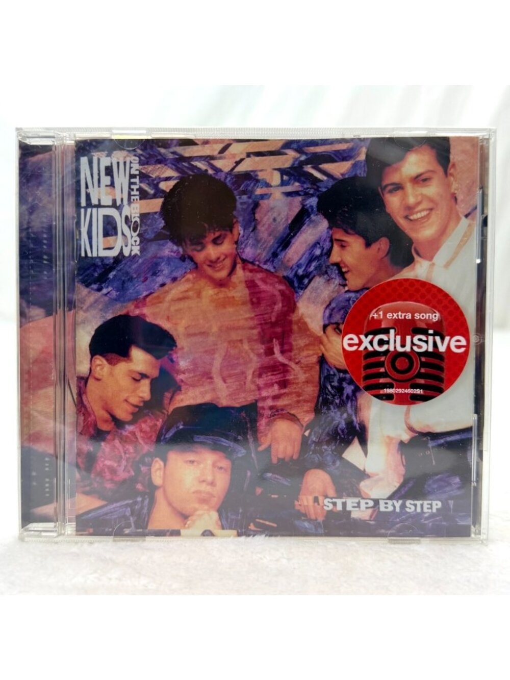 New Kids On The Block Step By Step + 1 Extra Song Target Exclusive CD 1990 2025